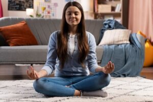 teenage-girl-doing-yoga-home_23-2149332899-300x200 Yoga Meditation Script A Guide to Inner Peace and Mindfulness