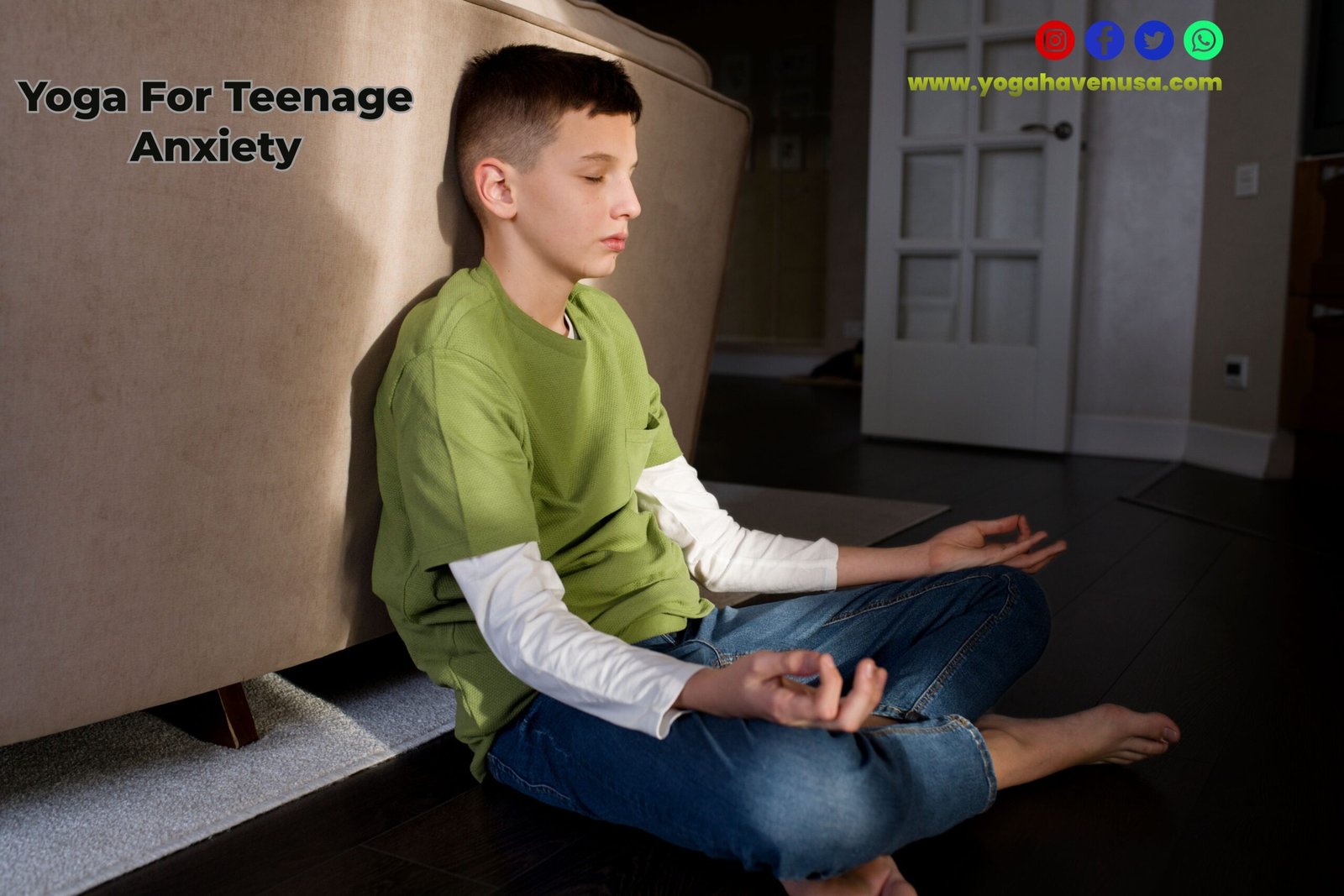 Yoga for Teenage Anxiety A Natural Solution